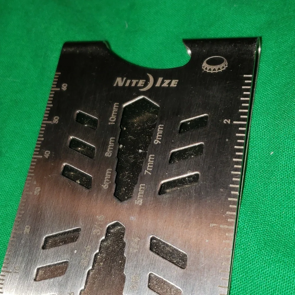 Nite Ize Multi Tool Metal Wallet Money Holder